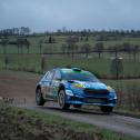 Julius Tannert gewann mit Frank Christian die ADAC Rallye Erzgebirge zum zweiten Mal hintereinander